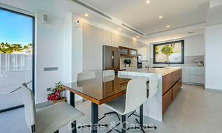 Move-in ready, modern luxury villa with panoramic sea views for sale in a quiet residential area in Benalmadena, Costa del Sol 782330 