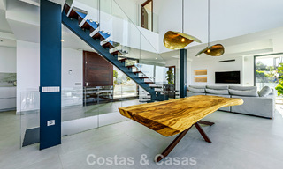 Move-in ready, modern luxury villa with panoramic sea views for sale in a quiet residential area in Benalmadena, Costa del Sol 782333 