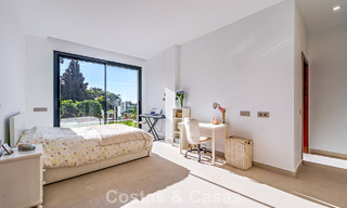 Move-in ready, modern luxury villa with panoramic sea views for sale in a quiet residential area in Benalmadena, Costa del Sol 782338 