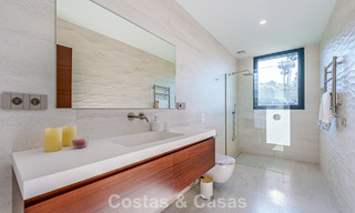Move-in ready, modern luxury villa with panoramic sea views for sale in a quiet residential area in Benalmadena, Costa del Sol 782339 