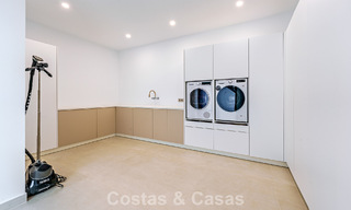 Move-in ready, modern luxury villa with panoramic sea views for sale in a quiet residential area in Benalmadena, Costa del Sol 782340 