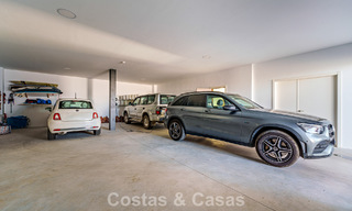 Move-in ready, modern luxury villa with panoramic sea views for sale in a quiet residential area in Benalmadena, Costa del Sol 782341 