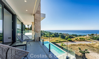 Move-in ready, modern luxury villa with panoramic sea views for sale in a quiet residential area in Benalmadena, Costa del Sol 782345 