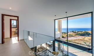 Move-in ready, modern luxury villa with panoramic sea views for sale in a quiet residential area in Benalmadena, Costa del Sol 782346 