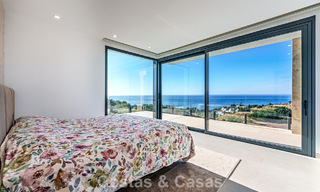 Move-in ready, modern luxury villa with panoramic sea views for sale in a quiet residential area in Benalmadena, Costa del Sol 782347 