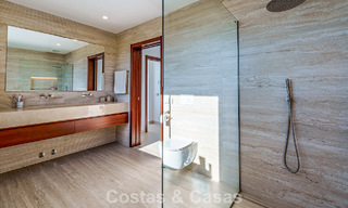 Move-in ready, modern luxury villa with panoramic sea views for sale in a quiet residential area in Benalmadena, Costa del Sol 782350 
