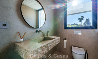 Move-in ready, modern luxury villa with panoramic sea views for sale in a quiet residential area in Benalmadena, Costa del Sol 782356 