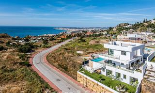Move-in ready, modern luxury villa with panoramic sea views for sale in a quiet residential area in Benalmadena, Costa del Sol 782359 