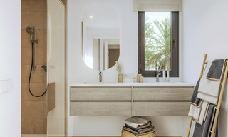 New project of contemporary luxury apartments for sale within walking distance of the beach and sea view in West Estepona 783272 