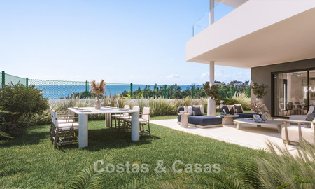 New contemporary apartments with stunning sea views for sale near Estepona centre 783355