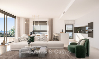 New contemporary apartments with stunning sea views for sale near Estepona centre 783358 