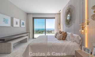 Sophisticated apartment with panoramic sea views for sale in a gated boutique complex in the hills of Marbella - Benahavis 783466 