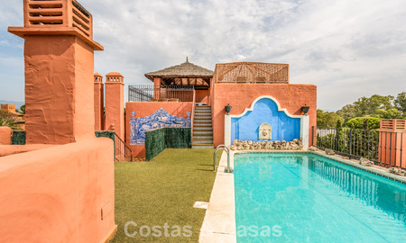 Very spacious duplex penthouse with private pool for sale, beachside near Guadalmina Baja, Marbella - Estepona 783540
