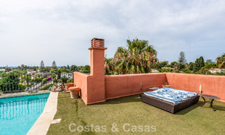 Very spacious duplex penthouse with private pool for sale, beachside near Guadalmina Baja, Marbella - Estepona 783541 