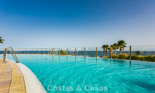 Modern 4 bedroom beachfront apartment for sale with sea views in Estepona, Costa del Sol 782665 