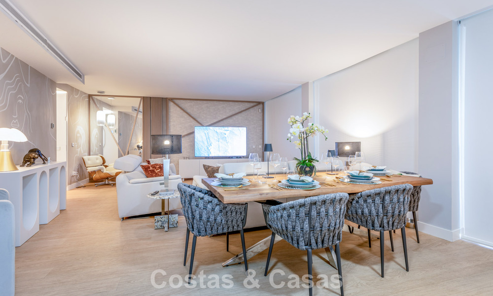 Modern 4 bedroom beachfront apartment for sale with sea views in Estepona, Costa del Sol 782682