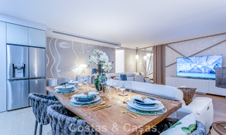 Modern 4 bedroom beachfront apartment for sale with sea views in Estepona, Costa del Sol 782683 