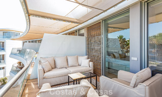 Modern 4 bedroom beachfront apartment for sale with sea views in Estepona, Costa del Sol 782692 