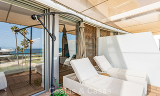 Modern 4 bedroom beachfront apartment for sale with sea views in Estepona, Costa del Sol 782693 