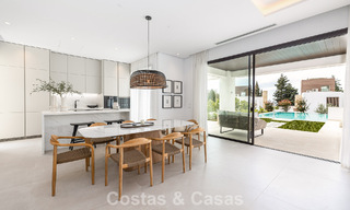Contemporary villa for sale within walking distance of the beach and amenities in Marbella city 783504 