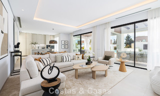 Contemporary villa for sale within walking distance of the beach and amenities in Marbella city 783506 