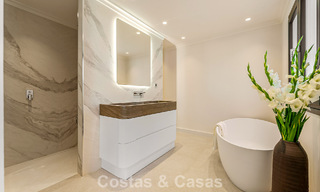 Luxuriously renovated Mediterranean-style townhouse for sale on the beachside of Marbella's Golden Mile 782799 