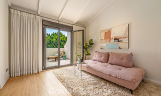 Luxuriously renovated Mediterranean-style townhouse for sale on the beachside of Marbella's Golden Mile 782805 