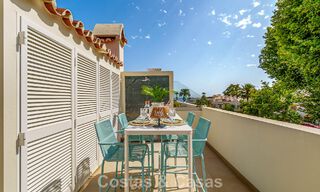 Luxuriously renovated Mediterranean-style townhouse for sale on the beachside of Marbella's Golden Mile 782809 