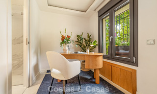 Luxuriously renovated Mediterranean-style townhouse for sale on the beachside of Marbella's Golden Mile 782810 