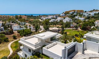 Move-in ready, contemporary luxury villa for sale adjacent to the golf course on the New Golden Mile between Marbella and Estepona 783276 