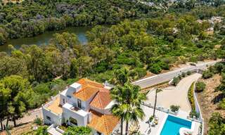 Luxurious contemporanean Mediterranean villa for sale in the hills of Nueva Andalucia, Marbella 783228 