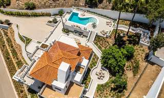 Luxurious contemporanean Mediterranean villa for sale in the hills of Nueva Andalucia, Marbella 783229 