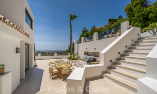Luxurious contemporanean Mediterranean villa for sale in the hills of Nueva Andalucia, Marbella 783231 