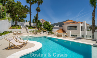 Luxurious contemporanean Mediterranean villa for sale in the hills of Nueva Andalucia, Marbella 783236 