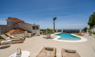 Luxurious contemporanean Mediterranean villa for sale in the hills of Nueva Andalucia, Marbella 783238 