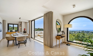 Luxurious contemporanean Mediterranean villa for sale in the hills of Nueva Andalucia, Marbella 783249 