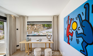 Luxurious contemporanean Mediterranean villa for sale in the hills of Nueva Andalucia, Marbella 783258 