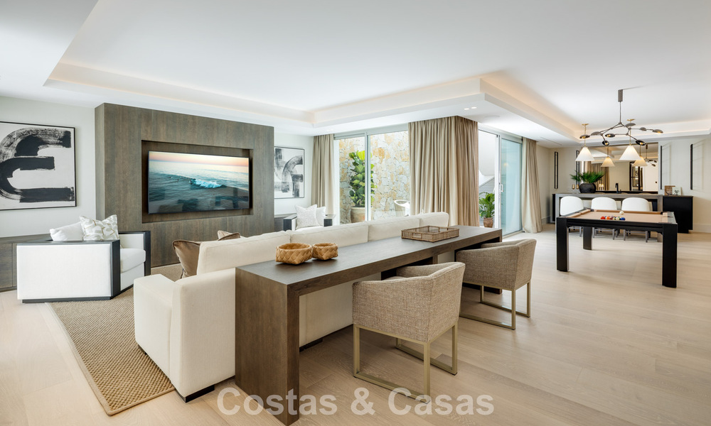 Impressive luxury villa with grass tennis court for sale close to all amenities on Marbella's renowned Golden Mile 782699