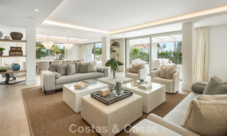 Impressive luxury villa with grass tennis court for sale close to all amenities on Marbella's renowned Golden Mile 782709 