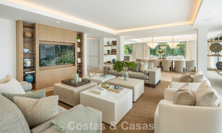 Impressive luxury villa with grass tennis court for sale close to all amenities on Marbella's renowned Golden Mile 782710 