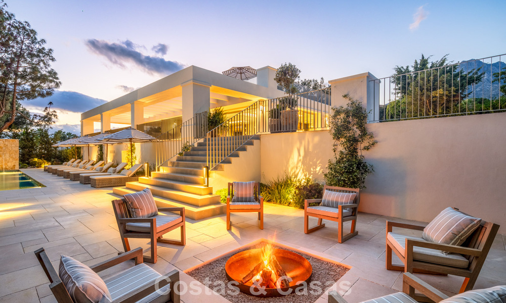 Impressive luxury villa with grass tennis court for sale close to all amenities on Marbella's renowned Golden Mile 782724