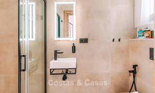 Move-in ready, spacious 3-bedroom townhouse for sale with contemporary interior and sea views in Marbella - Benahavis 782974 