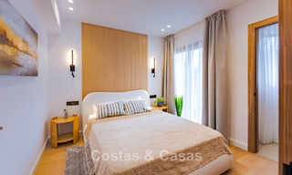 Move-in ready, spacious 3-bedroom townhouse for sale with contemporary interior and sea views in Marbella - Benahavis 782975 