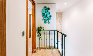 Move-in ready, spacious 3-bedroom townhouse for sale with contemporary interior and sea views in Marbella - Benahavis 782978 
