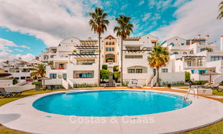 Move-in ready, spacious 3-bedroom townhouse for sale with contemporary interior and sea views in Marbella - Benahavis 782991 