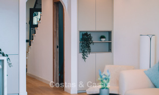 Move-in ready, spacious 3-bedroom townhouse for sale with contemporary interior and sea views in Marbella - Benahavis 783000 