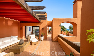 Exceptional duplex penthouse for sale, within walking distance to Puerto Banus in Nueva Andalucia, Marbella 783045 