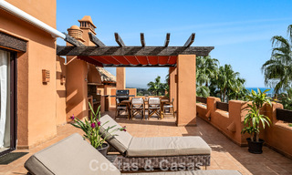 Exceptional duplex penthouse for sale, within walking distance to Puerto Banus in Nueva Andalucia, Marbella 783049 