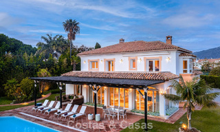 Luxury Mediterranean-style villa for sale within walking distance of the beach and amenities in Guadalmina Baja, Marbella 783081 