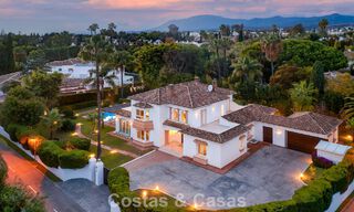 Luxury Mediterranean-style villa for sale within walking distance of the beach and amenities in Guadalmina Baja, Marbella 783082 